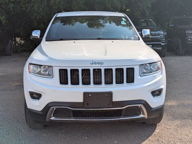 2015 Bright White Clearcoat Jeep Grand Cherokee Limited 4X4 SUV