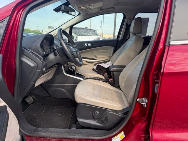 2018 Ruby Red Metallic Tinted Clearcoat Ford EcoSport Titanium FWD SUV