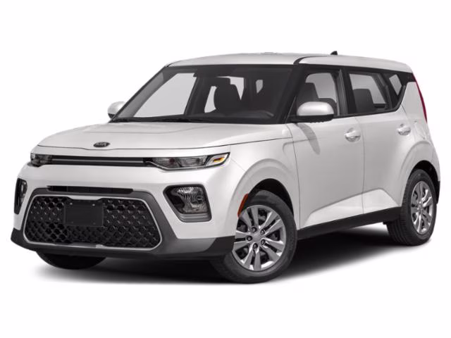 2020 Snow White Pearl Kia Soul LX FWD Hatchback
