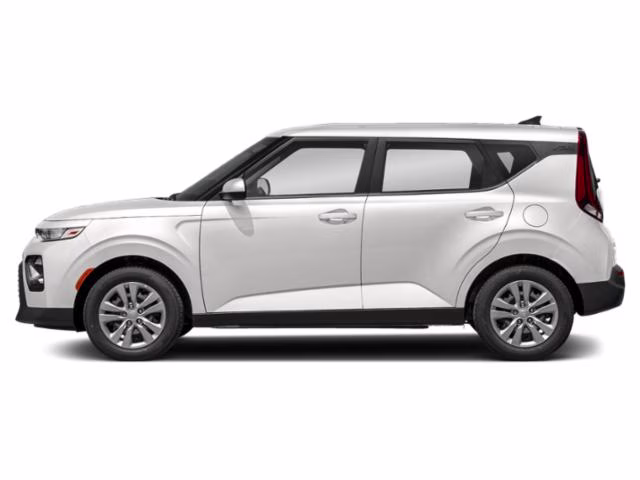 2020 Snow White Pearl Kia Soul LX FWD Hatchback