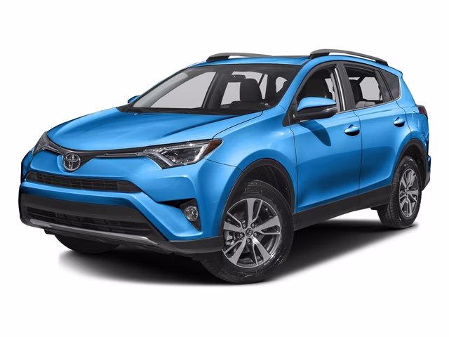 2016 Blue Toyota RAV4 XLE FWD SUV