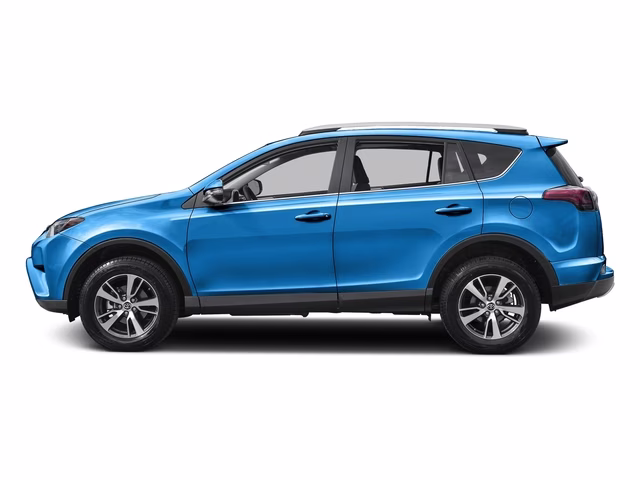 2016 Blue Toyota RAV4 XLE FWD SUV