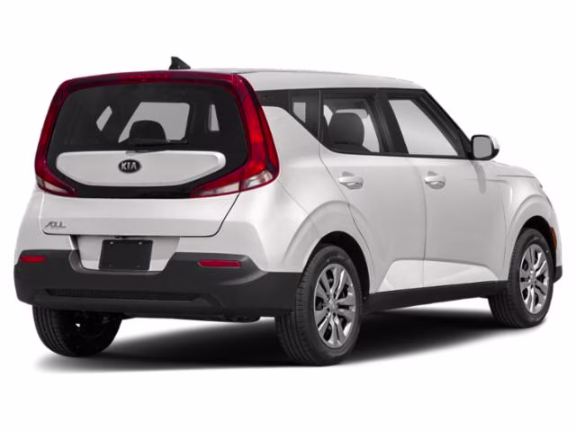 2020 Snow White Pearl Kia Soul LX FWD Hatchback