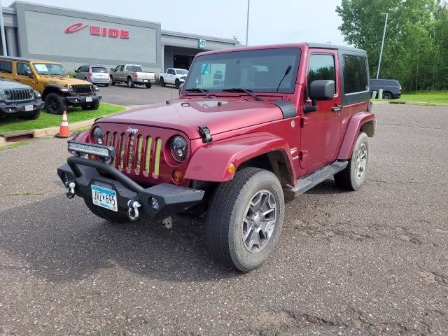 2012 Deep Cherry Red Crystal Pearlcoat Jeep Wrangler Sahara 4X4 SUV