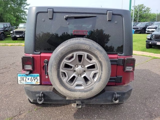 2012 Deep Cherry Red Crystal Pearlcoat Jeep Wrangler Sahara 4X4 SUV