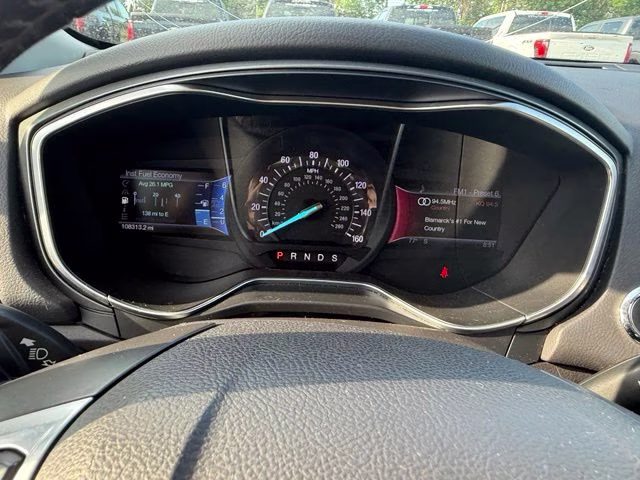 2014 Ruby Red Metallic Tinted Clearcoat Ford Fusion Titanium FWD Sedan