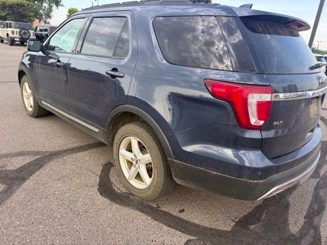 2017 Blue Jeans Metallic Ford Explorer XLT 4X4 SUV
