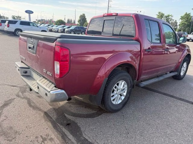 2014 Cayenne Red Pearl Nissan Frontier SV 4X4 Truck