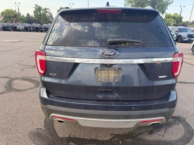 2017 Blue Jeans Metallic Ford Explorer XLT 4X4 SUV