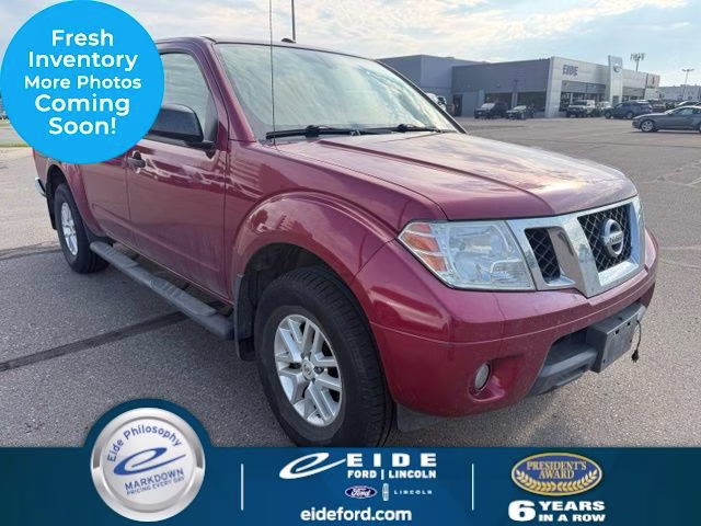 2014 Cayenne Red Nissan Frontier SV 4X4 Truck