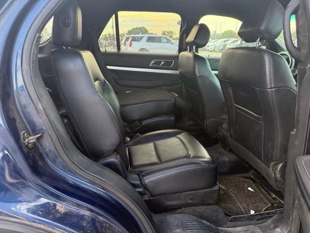 2017 Blue Jeans Metallic Ford Explorer XLT 4X4 SUV