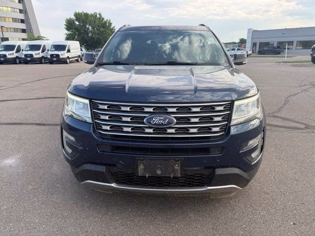2017 Blue Jeans Metallic Ford Explorer XLT 4X4 SUV
