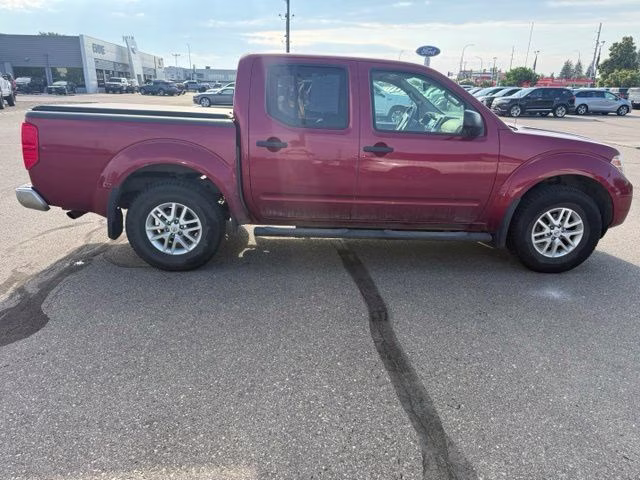 2014 Cayenne Red Pearl Nissan Frontier SV 4X4 Truck