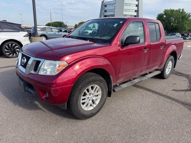 2014 Cayenne Red Pearl Nissan Frontier SV 4X4 Truck