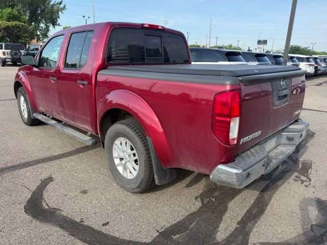 2014 Cayenne Red Pearl Nissan Frontier SV 4X4 Truck