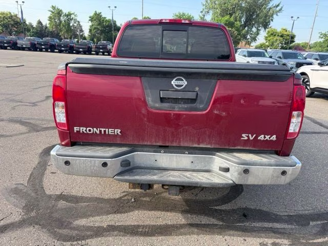 2014 Cayenne Red Pearl Nissan Frontier SV 4X4 Truck