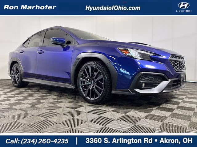 2023 Sapphire Blue Subaru WRX Premium AWD Sedan