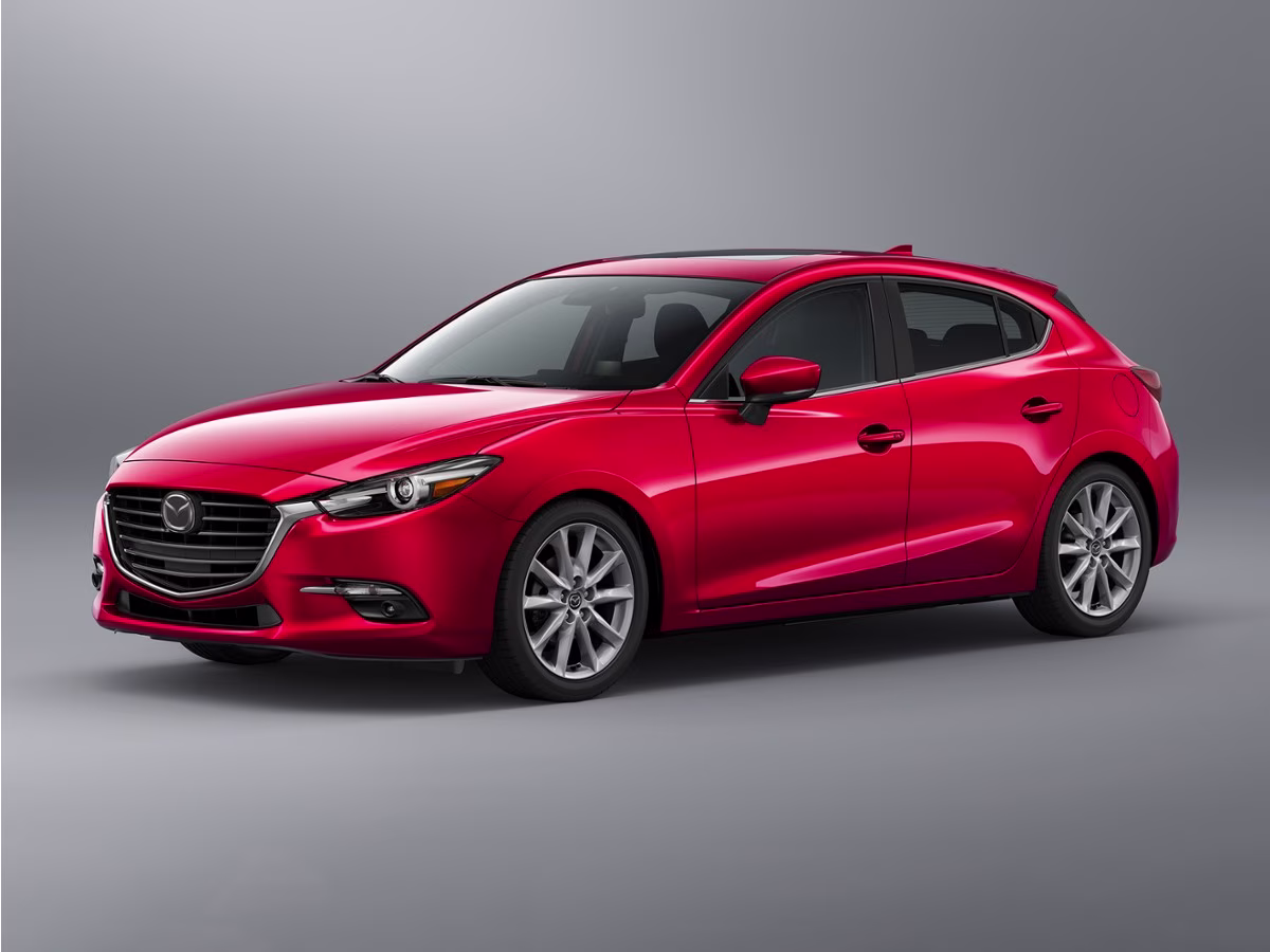 2018 Deep Crystal Blue Mica Mazda Mazda3 Sport FWD Hatchback