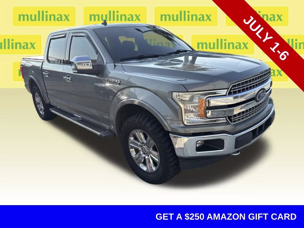2019 Silver Spruce Ford F-150 Lariat 4X4 Truck