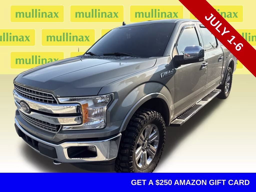 2019 Silver Spruce Ford F-150 Lariat 4X4 Truck