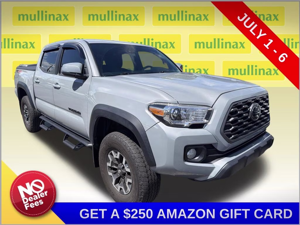 2021 Cement Toyota Tacoma TRD Off-Road 4X4 Truck