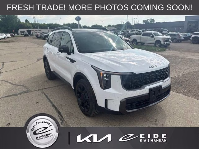 2025 Glacial White Pearl Kia Sorento X-Line SX AWD SUV