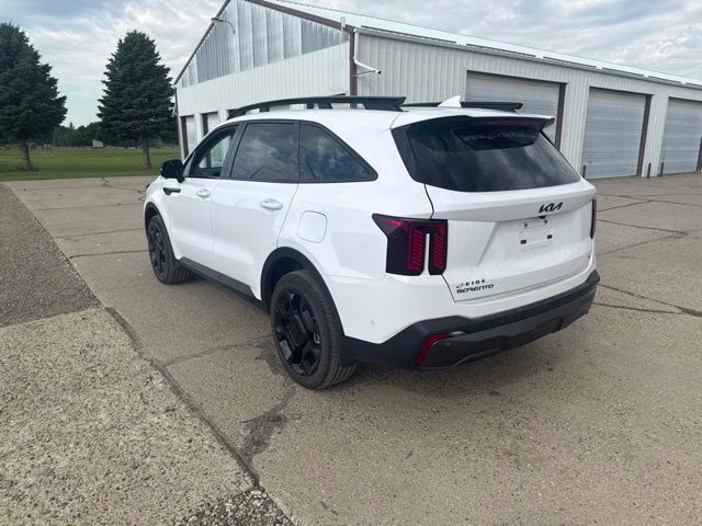 2025 Glacial White Pearl Kia Sorento X-Line SX AWD SUV