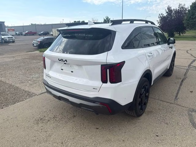 2025 Glacial White Pearl Kia Sorento X-Line SX AWD SUV