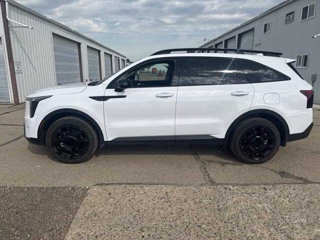 2025 Glacial White Pearl Kia Sorento X-Line SX AWD SUV