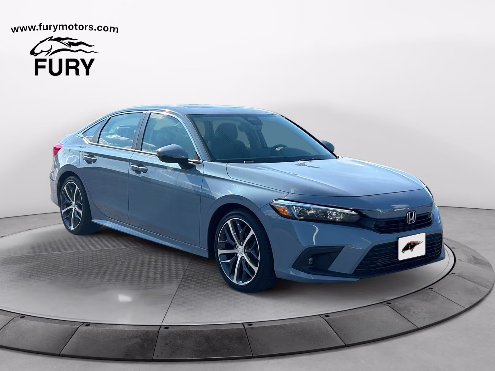 2022 Gray Pearl Honda Civic Touring FWD Sedan