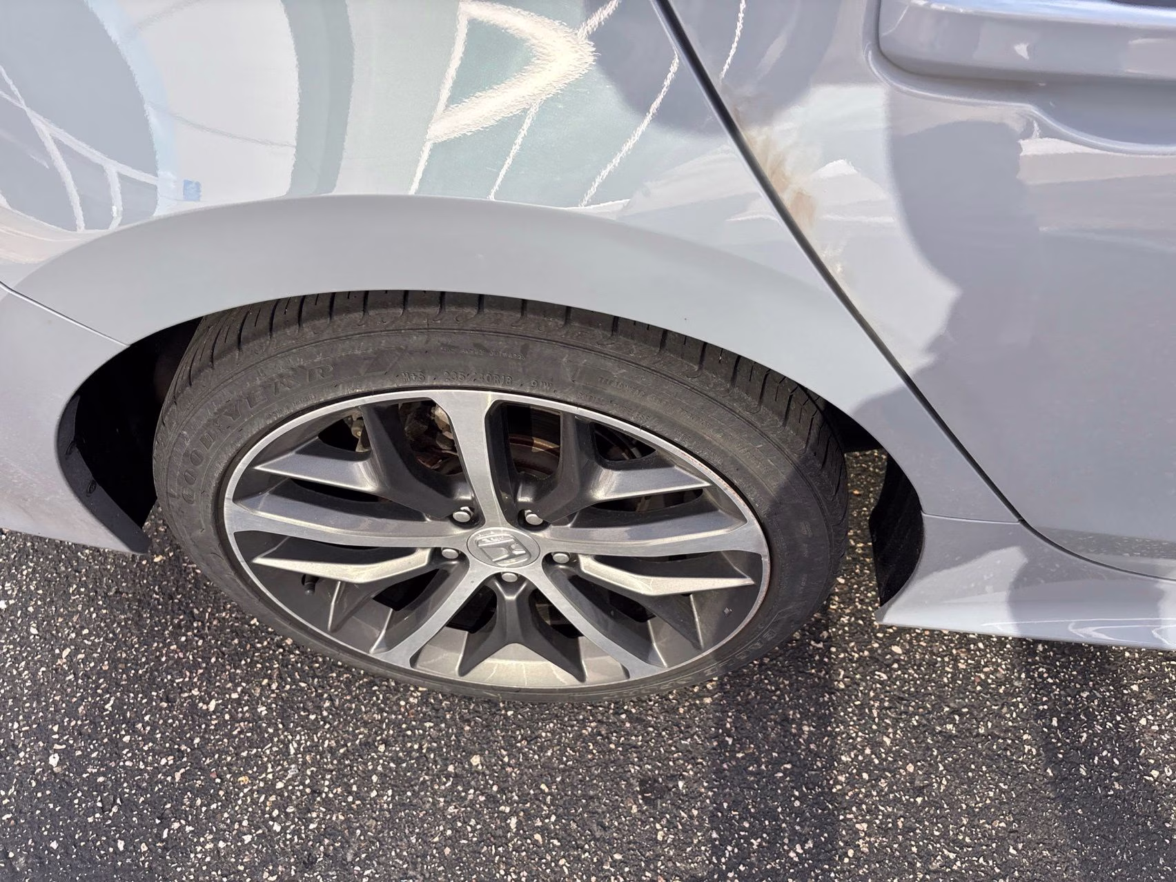 2022 Gray Pearl Honda Civic Touring FWD Sedan