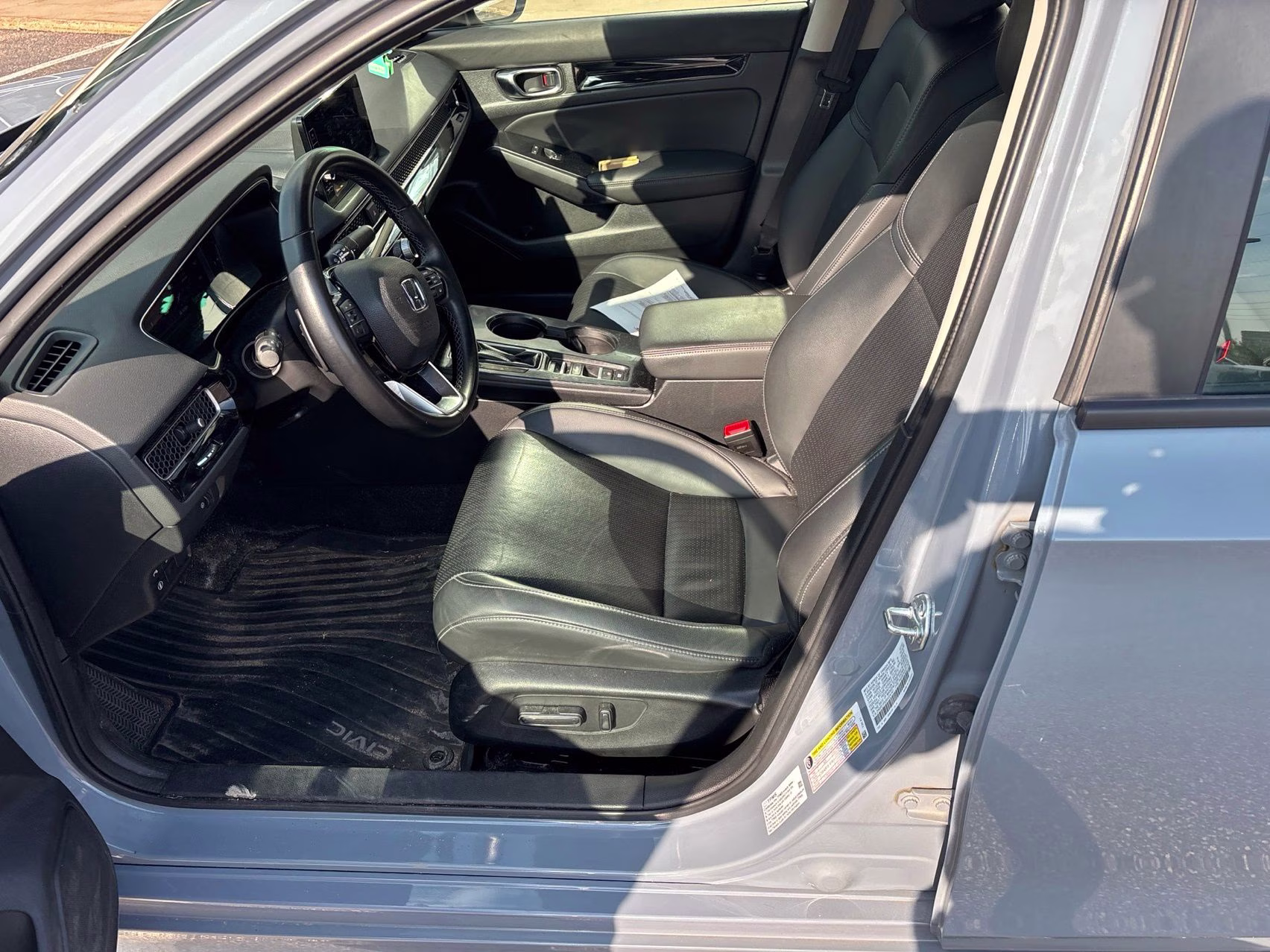 2022 Gray Pearl Honda Civic Touring FWD Sedan