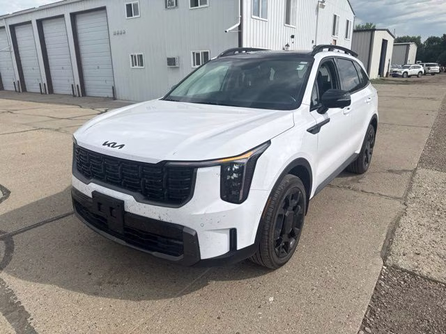 2025 Glacial White Pearl Kia Sorento X-Line SX AWD SUV