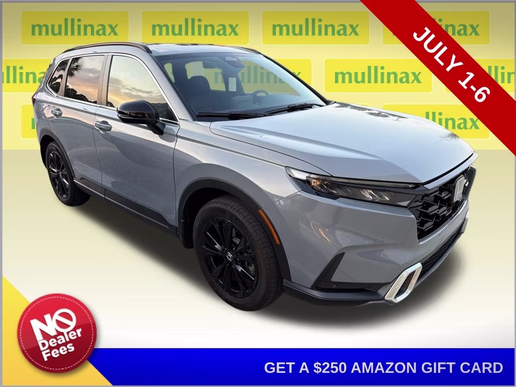 2024 Urban Gray Pearl Honda CR-V Hybrid Sport Touring AWD SUV