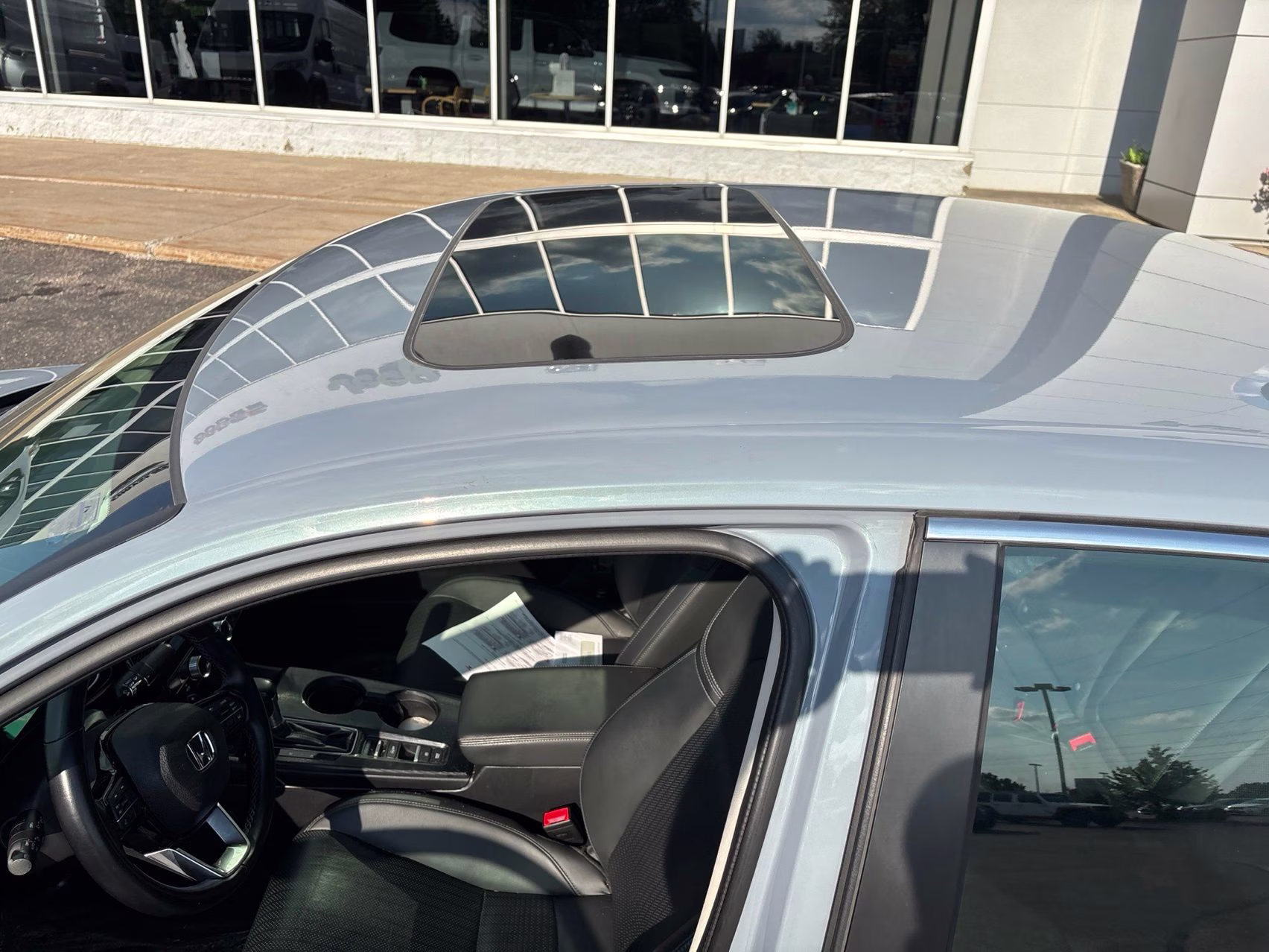 2022 Gray Pearl Honda Civic Touring FWD Sedan