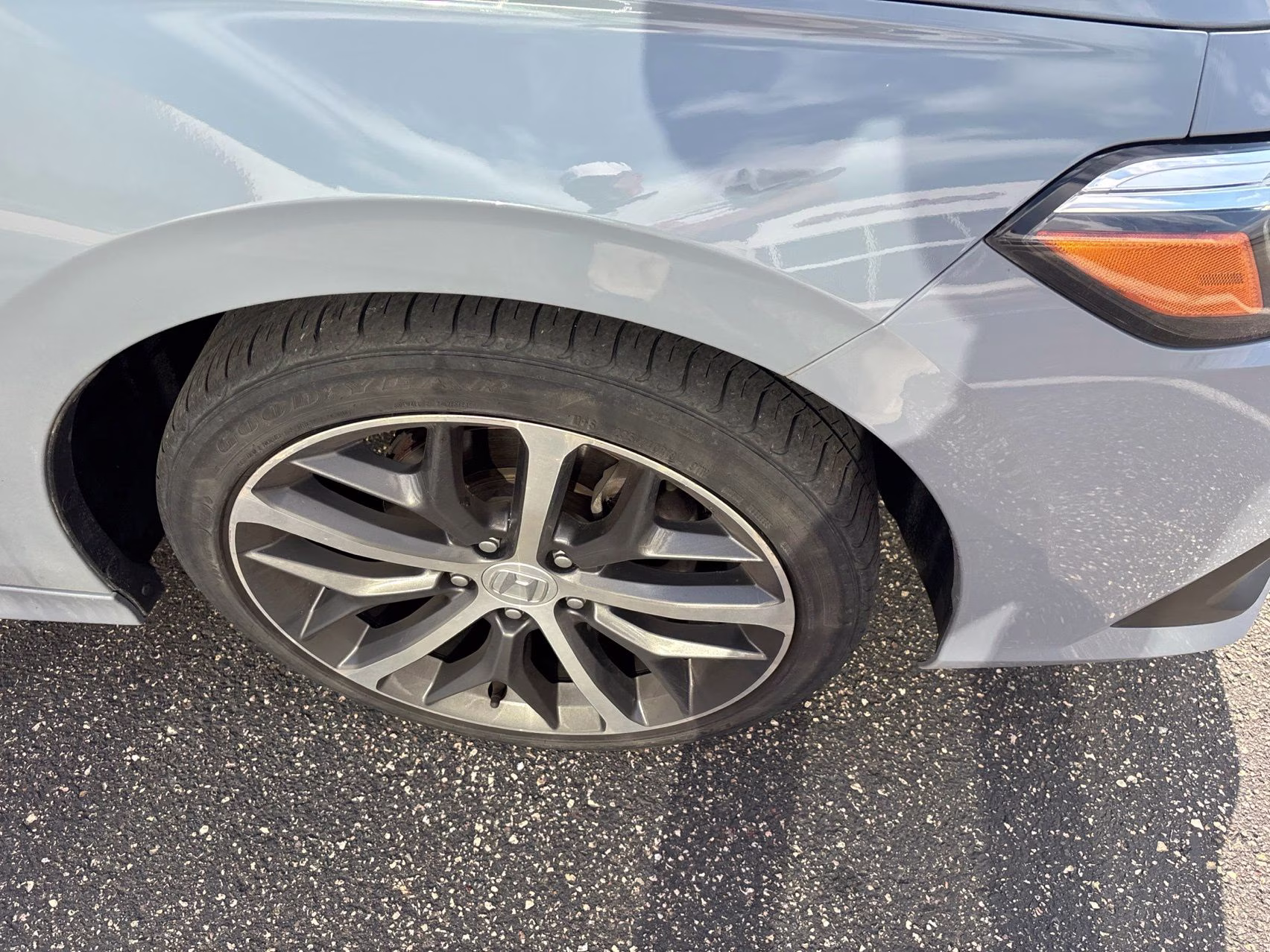 2022 Gray Pearl Honda Civic Touring FWD Sedan