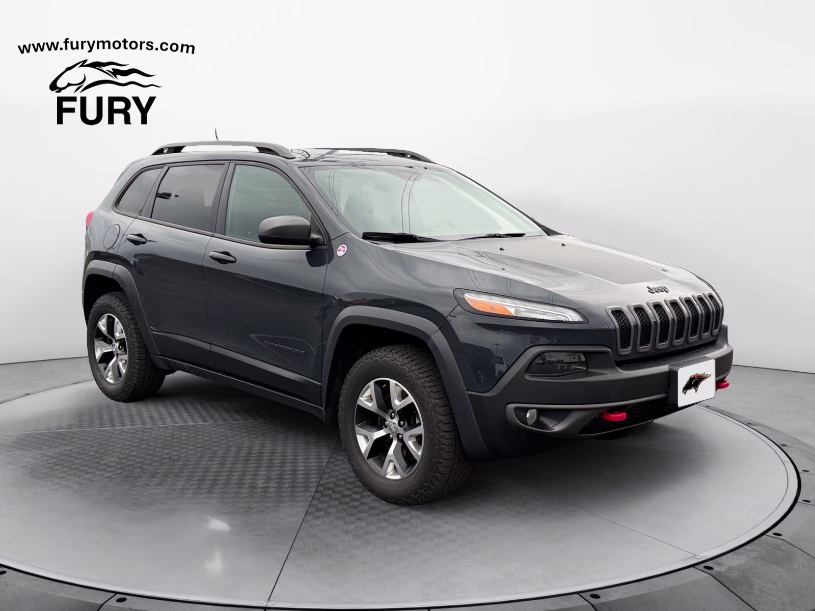 2016 Rhino Clearcoat Jeep Cherokee Trailhawk 4X4 SUV