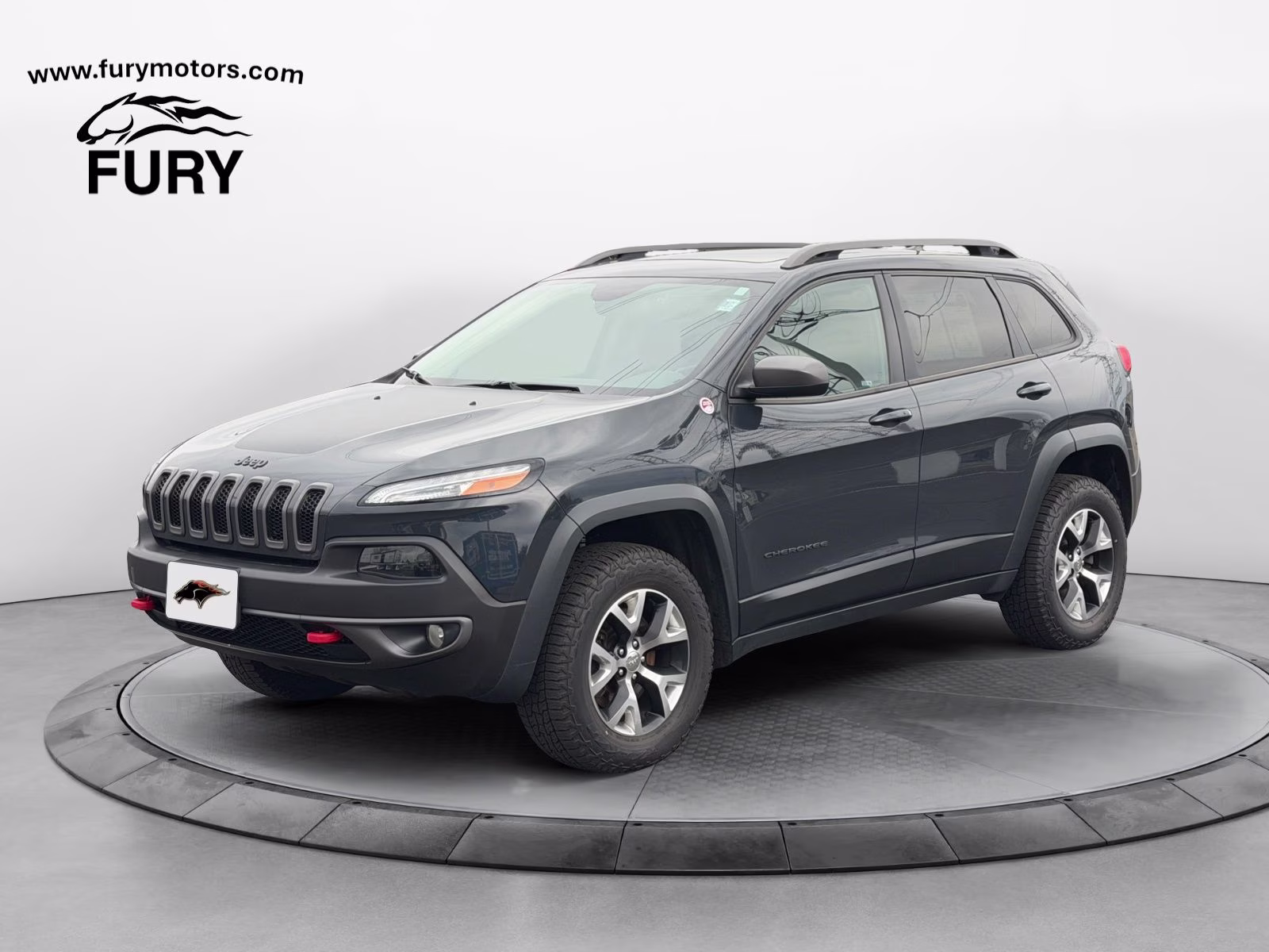2016 Rhino Clearcoat Jeep Cherokee Trailhawk 4X4 SUV