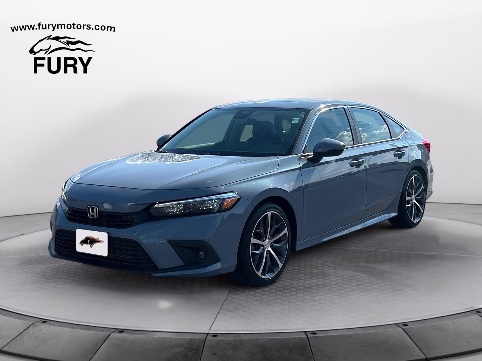 2022 Gray Pearl Honda Civic Touring FWD Sedan