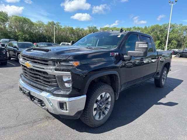 2024 Black Chevrolet Silverado 2500HD LT 4X4 Truck