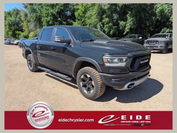2022 Diamond Black Crystal Pearlcoat Ram 1500 Rebel 4X4 Truck
