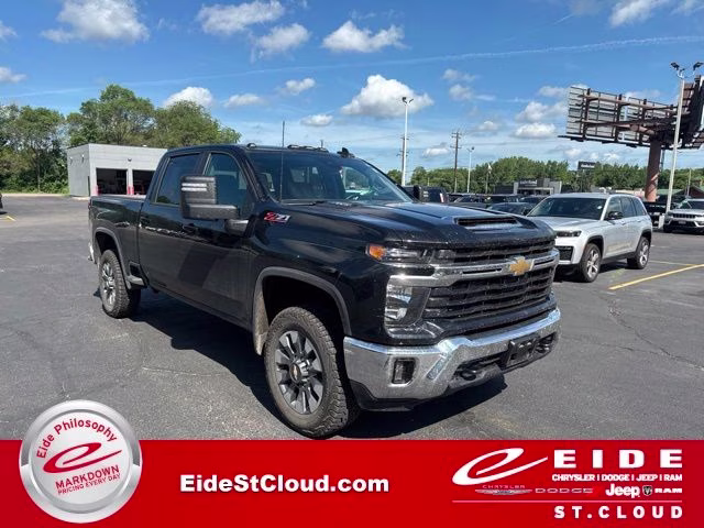 2024 Black Chevrolet Silverado 2500HD LT 4X4 Truck