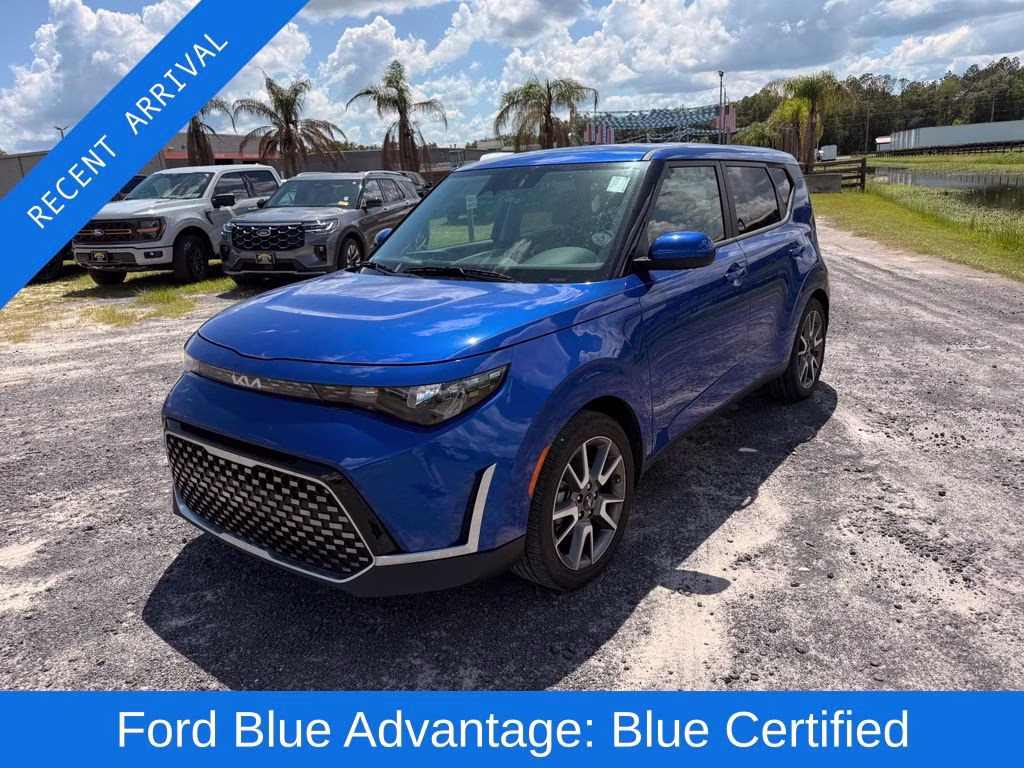 2024 Neptune Blue Kia Soul EX FWD Hatchback