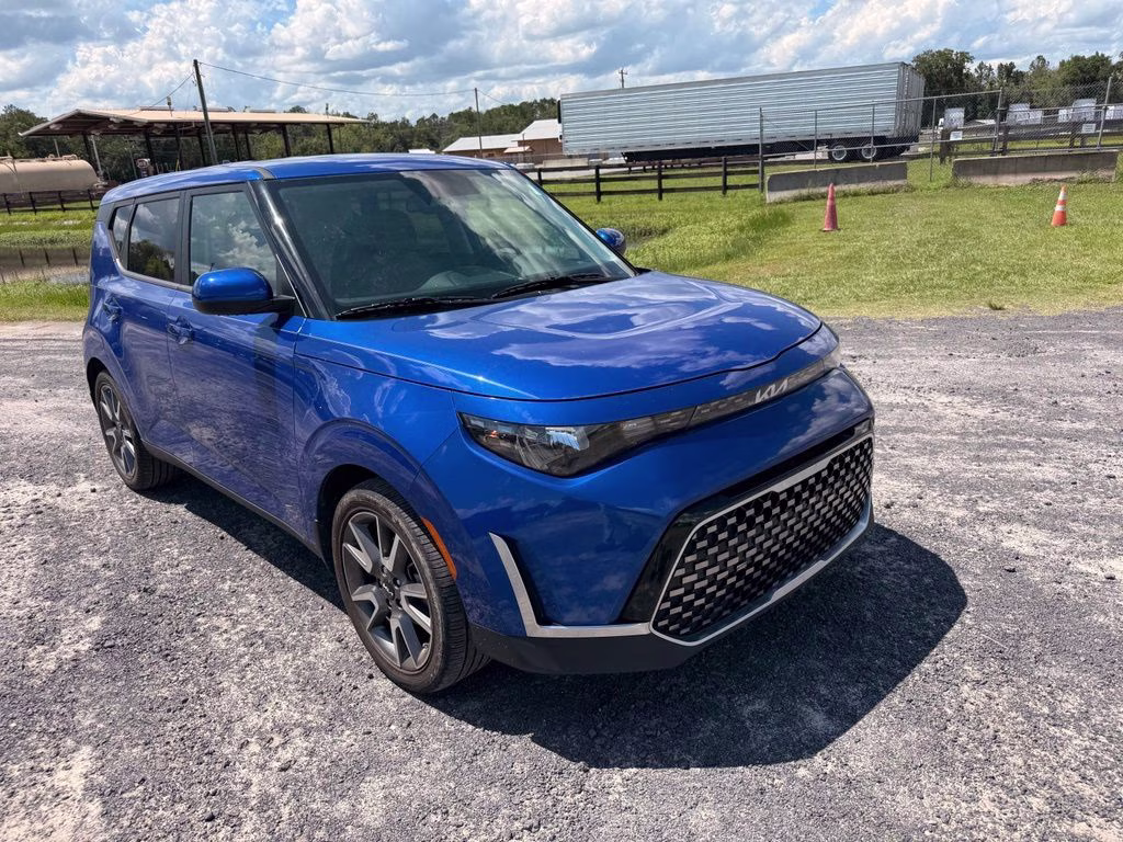 2024 Neptune Blue Kia Soul EX FWD Hatchback