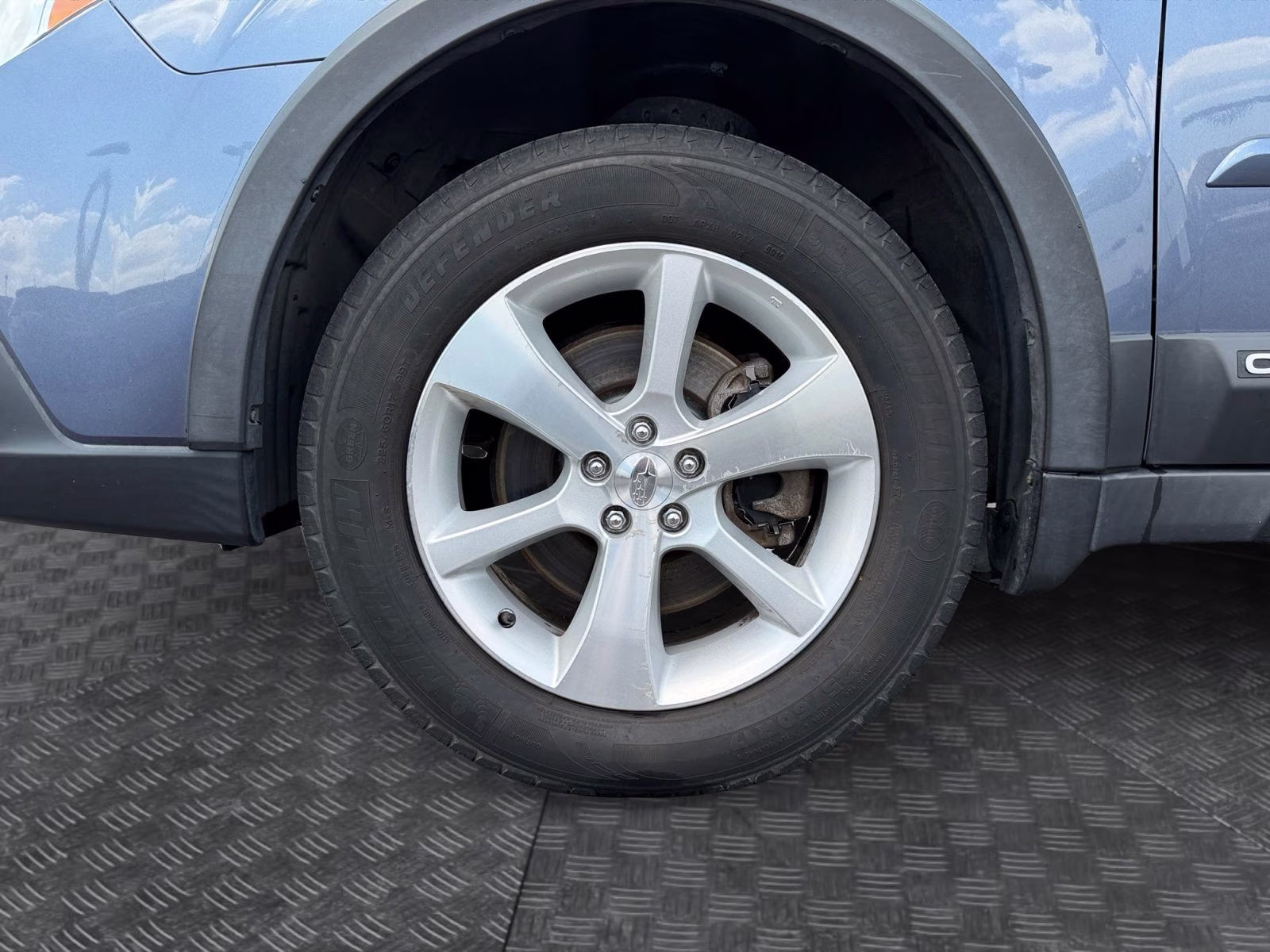 2014 Twilight Blue Metallic Subaru Outback 3.6R AWD SUV