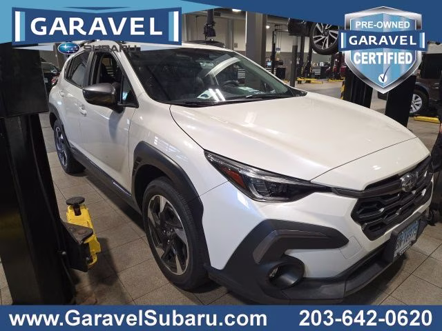 2024 Crystal White Pearl Subaru Crosstrek Limited AWD SUV