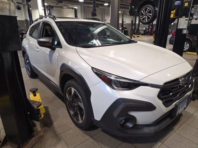 2024 Crystal White Pearl Subaru Crosstrek Limited AWD SUV