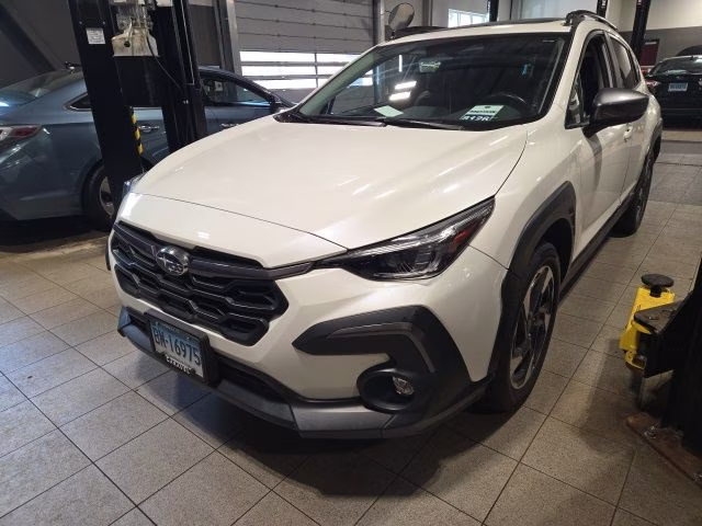 2024 Crystal White Pearl Subaru Crosstrek Limited AWD SUV