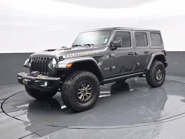 2021 Granite Crystal Metallic Clearcoat Jeep Wrangler Unlimited Rubicon 392 4X4 SUV