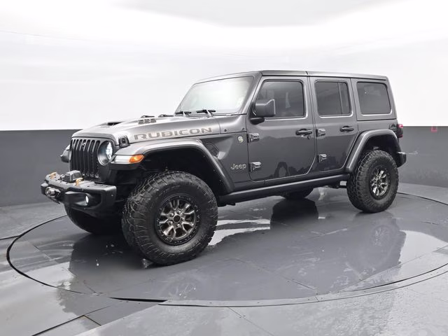 2021 Granite Crystal Metallic Clearcoat Jeep Wrangler Unlimited Rubicon 392 4X4 SUV